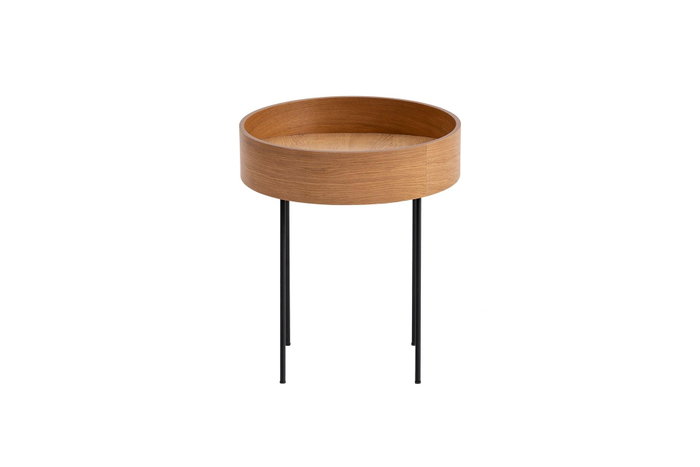 Hanah Home Ilo Mesa Auxiliar Natural y Madera Hanah Home Ilo Mesa Auxiliar Natural y Madera